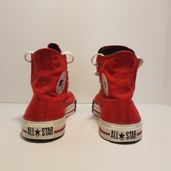 RED CONVERSE/UPPER TEXTILE/LINING TEXTILE/OUTSOLE - Picture 3 of 6